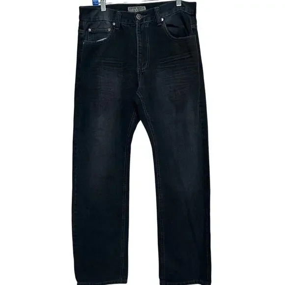 Seven Souls Jeans Seven Souls Mens Denim Blue Jeans Medium